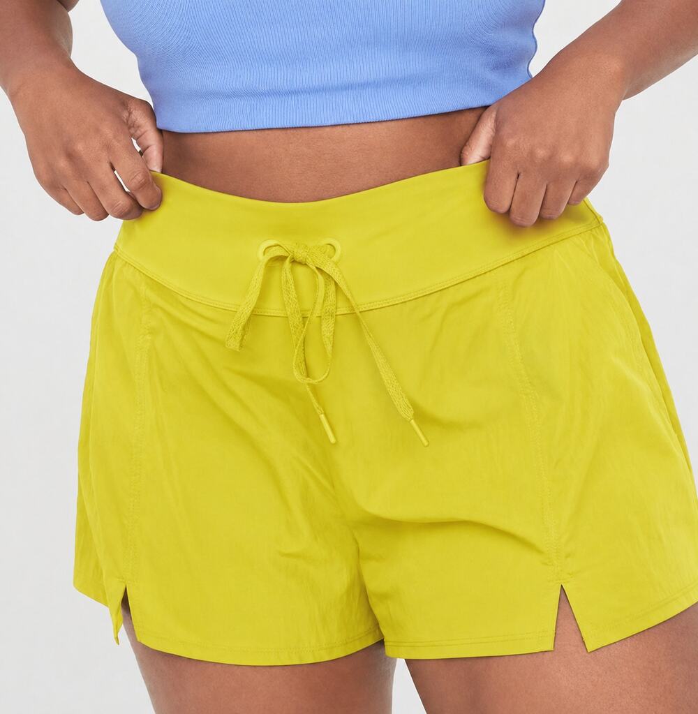 Offline by Aerie the hugger home run shorts Citron Yellow size XS NWT